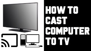 How To Cast Computer to TV  How To Cast Your PC To Your TV  Screen Mirror PC Windows 10 to TV [upl. by Roselle]