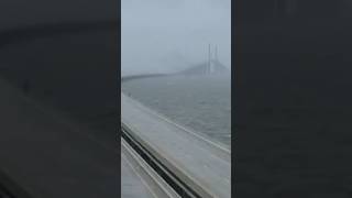 Hurricane Milton prompts closure of Sunshine Skyway Bridge shorts shortsvideo [upl. by Ahsiam]