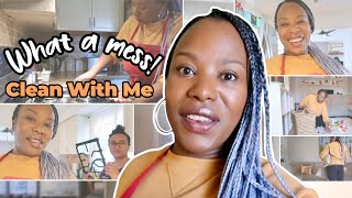 CHATTY CLEAN WITH ME  Messy House Clean Up With A Busy Mom Of 5  MAJOR Life Update [upl. by Uriel]