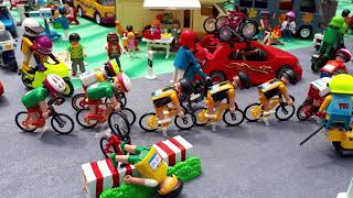 Du montage aux visiteurs Tour de France en Playmobil® à Tarare 2019 [upl. by Tadd]