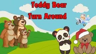 Teddy Bear Turn Around Song  Nursery Rhymes for Babies  Kids Songs  FRKidsSong [upl. by Nodnab]