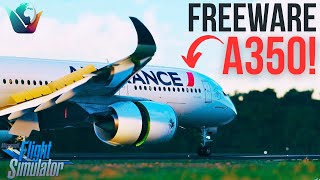 NEW FREEWARE A350 for MSFS is Amazing ► MASSIVE Progress ► Full DFD Update Explained  MSFS 2020 [upl. by Uon497]