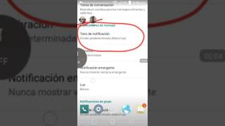 Poner el tono que quieran como notificación de Whatsapp  Tutorial Android [upl. by Cavil535]