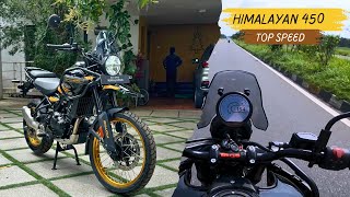 RE Himalayan 450 Ride review Malayalam  Top speedVibrationOn road price and features [upl. by Rydder]