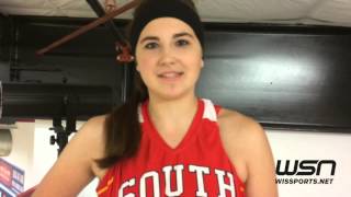 Megan Gustafson South Shore  Iowa recruit [upl. by Prager]