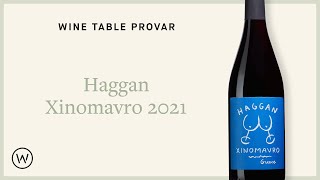 Wine Table provar Haggan Xinomavro [upl. by Hazelton]