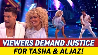 VIEWERS DEMAND JUSTICE AS TASHA amp ALJAZ OPEN STRICTLY SEMIFINALquot [upl. by Airemat]