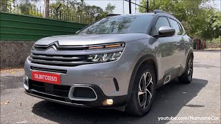 Citroën C5 Aircross Shine 2021 ₹32 lakh  Reallife review [upl. by Nyrrek]