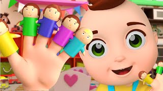 Daddy Finger Where are You Finger Family Song  Best Nursery Rhymes for Children and Babies [upl. by Eisned]