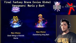 FFBE Global  Xenogears Maria NV y Bart Nada mas [upl. by Sivra]