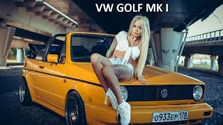 ᴴᴰ VW Golf 1 Gti Modifiye Tuning  Volkswagen Golf Mk I Modified Cars [upl. by Jarlen511]