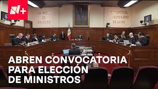 Emiten convocatoria para elección de ministros jueces y magistrados  En Punto [upl. by Faso]