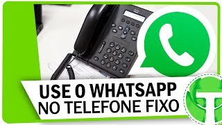 Como usar um telefone fixo no WhatsApp Business [upl. by Etteve]