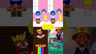 Inside Out shortvideos shorts shortvideo joy disgust fear envy sadness anger ennui riley [upl. by Astto295]