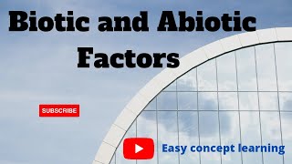 Biotic and Abiotic Factors  Difference between Biotic and Abiotic  Assamese easy concept learning [upl. by Aicilat]