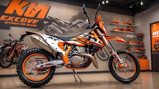 2025 KTM 500 EXCF6 first look From its design to power [upl. by Assirok140]