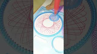 🥰🥰 How many rotations did the pen make in total 💥  Spirograph 2024 shorts 26 [upl. by Dodge]