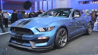 2016 Ford Mustang Shelby GT350R  2015 Detroit Auto Show [upl. by Myca]