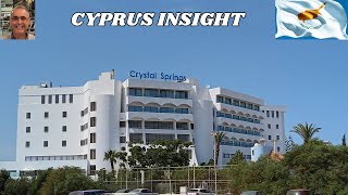 Crystal Springs Hotel Pernera Cyprus  A Tour Around [upl. by Osanna]