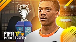 ESTREIA NA CHAMPIONS  FIFA 17 MODO CARREIRA 35 [upl. by Bernstein792]