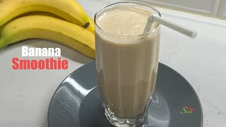 How to make a banana milkshake [upl. by Leummas145]