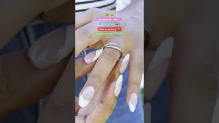 New designer silver ring 💍 with 65 discount on instant order ytshorts shortvideo [upl. by Ruddy375]