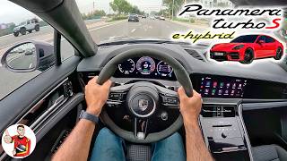 What Its Like to Live with a 2025 Porsche Panamera Turbo S E Hybrid POV [upl. by Bollen]