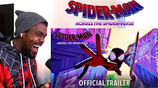 SPIDERMAN ACROSS THE SPIDERVERSE  Official Trailer 2 REACTION VIDEO [upl. by Nahtaoj327]