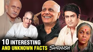 10 Interesting And Unknown Facts About Saaransh Film  40 Years Rajshri Anupam Kher Rohini amp More [upl. by Lashondra227]