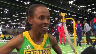 IAAF WIC Portland 2016  Meseret DEFAR ETH 3000m Women Final SILVER [upl. by Mcquade769]