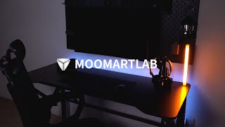 【MOOMART LAB】極簡俐落—K型電競桌 [upl. by Willtrude]