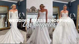 Come Wedding Dress Shopping with me in Los Angeles Galia Lahav Kinsey James [upl. by Thar337]