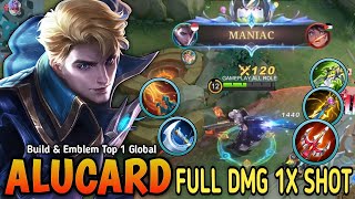 Alucard New Meta Full Damage Build amp Best Emblem 1X SHOT DELETE  Build Top 1 Global Alucard [upl. by Lisabeth488]