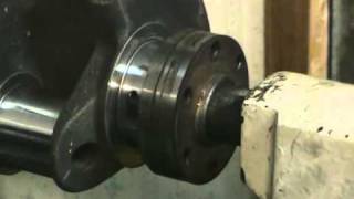 How to polish a crank  crankshaft [upl. by Aizirtap]