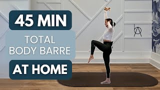 The Ultimate Barre Workout to TONE amp SCULPT Your Body 💪 [upl. by Eocsor]