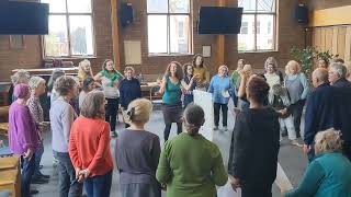 Waterbound sung at Sweet Harmony Day workshop London 121024 [upl. by Stanwinn]