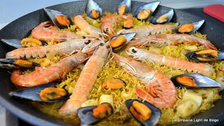 Fideuá de Marisco Receta Fácil y Rápida con Fideo Fino Tradicional [upl. by Keane]