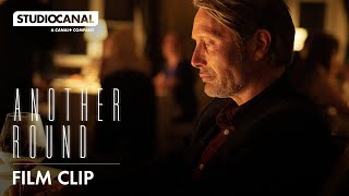 ANOTHER ROUND  Drinking scene  Starring Mads Mikkelsen [upl. by Uzzial]