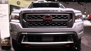 2024 Nissan Frontier PRO4X 38L V638720  Interior and Exterior Walkaround  2023 LA Auto Show [upl. by Javier217]