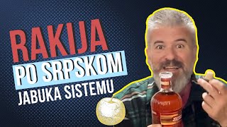 Rakija po Srpskom jabuka sistemu Kalvados ili Jabukovača Recenzija jedne Jabukovače u TV Podrum [upl. by Nitsoj]