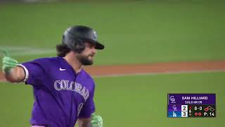 Sam Hilliards 9th home run of the season [upl. by Adilen]