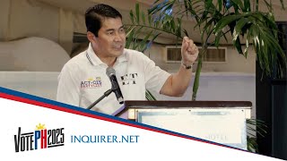 Erwin Tulfo vows to focus on middle class if elected senator [upl. by Nabroc446]