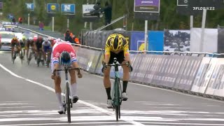 Photo Finish At 2020 Tour of Flanders Mathieu van der Poel vs Wout van Aert [upl. by Aggri432]