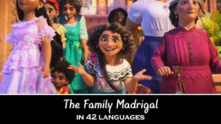 Encanto  The Family Madrigal One Line Multilanguage Lyrics amp Translation [upl. by Jeanne]