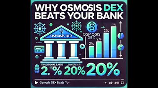 Why Osmosis DEX Beats Your Bank Higher APRs amp Intuitive Trading Explained [upl. by Anam]