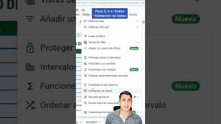 como hacer un Calendario desplegable en excel shorts exceltips excel [upl. by Natiha]