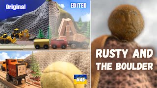 Rusty and the Boulder  Full Episode Remake  Cardboard RUSTY  Thomas and Friends [upl. by Ainala]