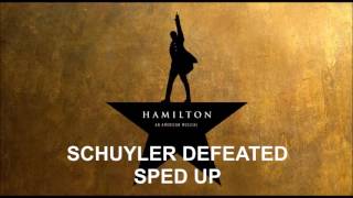 Schuyler Defeated Sped Up  Hamilton [upl. by Derraj59]