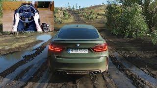 Forza Horizon 4  900HP BMW X6 M  OFFROAD with THRUSTMASTER TX  TH8A  1080p60FPS [upl. by Akimaj599]