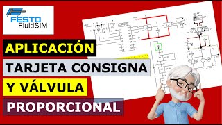 Aplicación de Programación Set Point en tarjeta de Valor de Consigna en FluidSim 😊👍 [upl. by Sung]